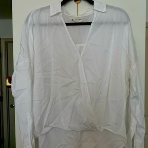 Lou & Grey Wrap Shirt, Medium